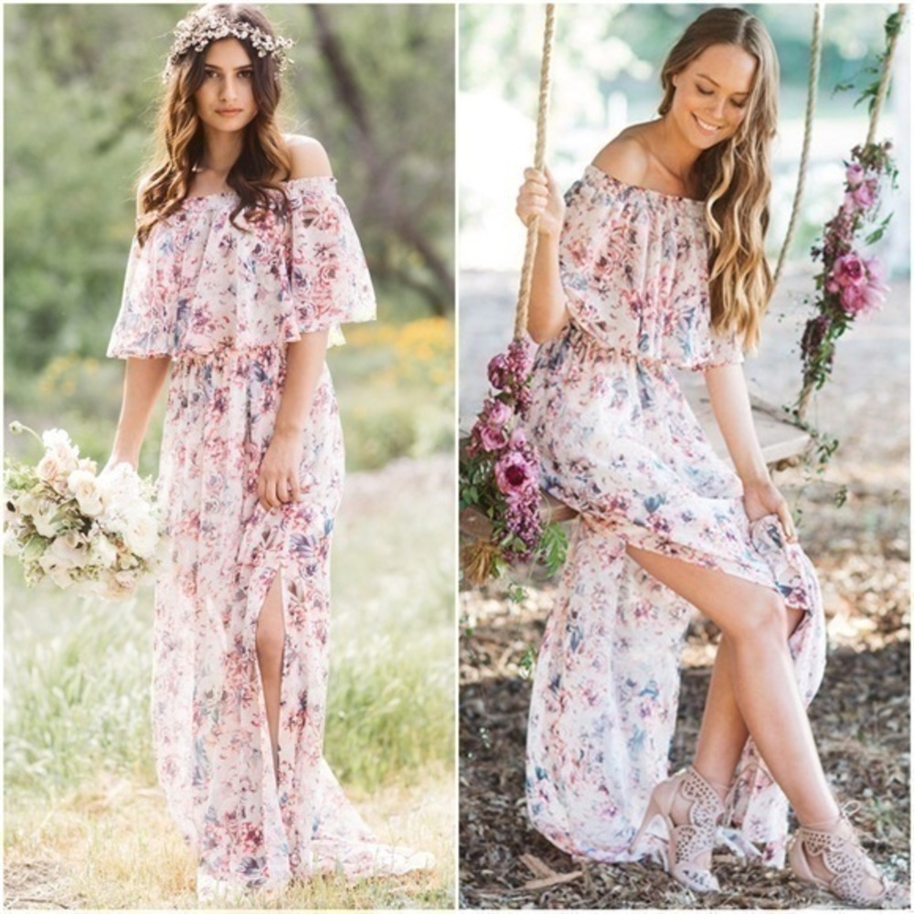 Show Me Your MuMu x Green Wedding Shoes Hacienda Maxi Dress